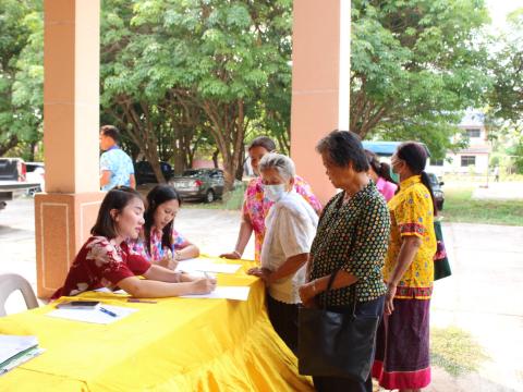 โครงการอบรมผู้สูงอายุและร่วมสืบสานวัฒนธรรมประเพณี ประจำปี 2566