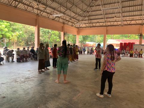 โครงการอบรมผู้สูงอายุและร่วมสืบสานวัฒนธรรมประเพณี ประจำปี 2566