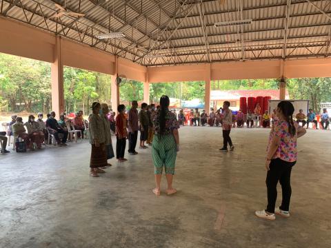 โครงการอบรมผู้สูงอายุและร่วมสืบสานวัฒนธรรมประเพณี ประจำปี 2566