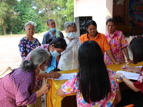 โครงการอบรมผู้สูงอายุและร่วมสืบสานวัฒนธรรมประเพณี ประจำปี 2566