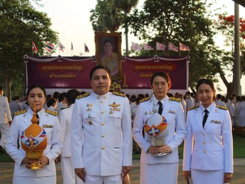 กิจกรรมเฉลิมพระเกียรติสมเด็จพระนางเจ้าฯพระบรมราชินี เนื่องในโอกาสวันเฉลิมพระชนมพรรษา ณ โดมอเนกประสงค์สวนเฉลิมพระเกียรติ 72 พรรษา