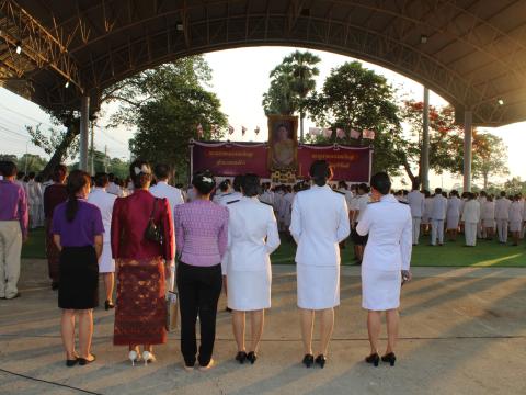 กิจกรรมเฉลิมพระเกียรติสมเด็จพระนางเจ้าฯพระบรมราชินี เนื่องในโอกาสวันเฉลิมพระชนมพรรษา ณ โดมอเนกประสงค์สวนเฉลิมพระเกียรติ 72 พรรษา