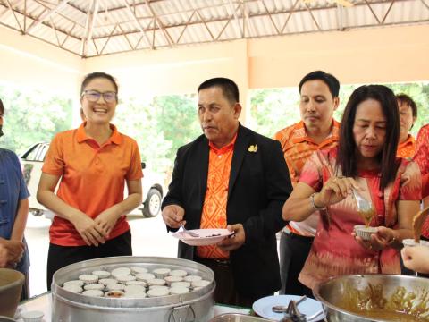 โครงการอบรมส่งเสริมอาชีพระยะสั้น หลักสูตรการทำปลาส้มไร้กาง และเค้กกล้วยหอม