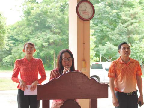 โครงการอบรมส่งเสริมอาชีพระยะสั้น หลักสูตรการทำปลาส้มไร้กาง และเค้กกล้วยหอม