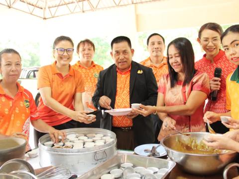 โครงการอบรมส่งเสริมอาชีพระยะสั้น หลักสูตรการทำปลาส้มไร้กาง และเค้กกล้วยหอม